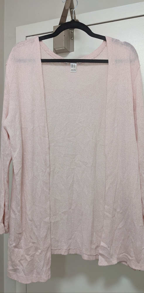 Baby pink light cardigan